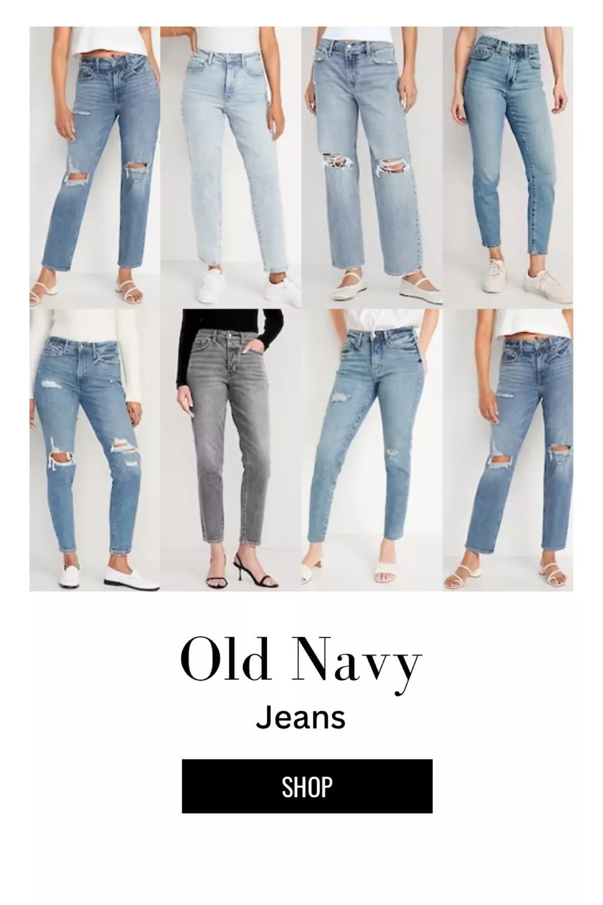 High-Waisted OG Straight Jeans