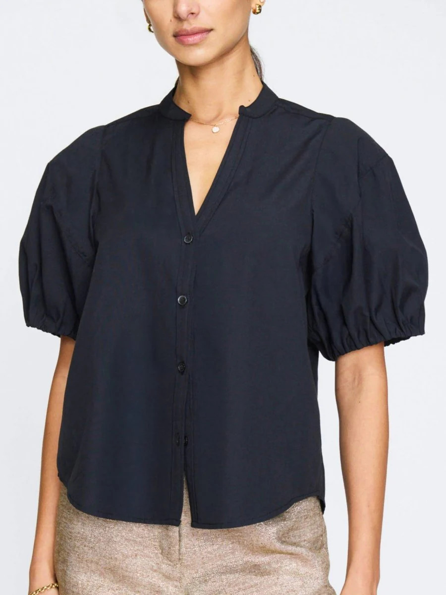Women's Hollis Shirt in Black Onyx | Brochu Walker | Brochu Walker
