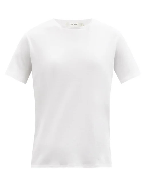 Wesler short-sleeved cotton-jersey T-shirt | The Row | Matches (US)