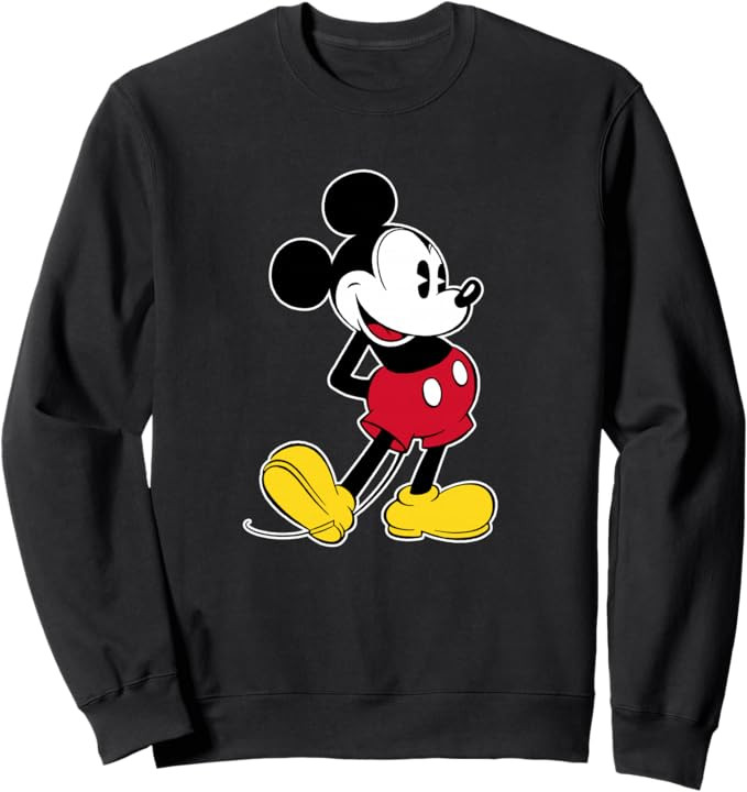 Disney Mickey Mouse Classic Pose Sweatshirt | Amazon (US)