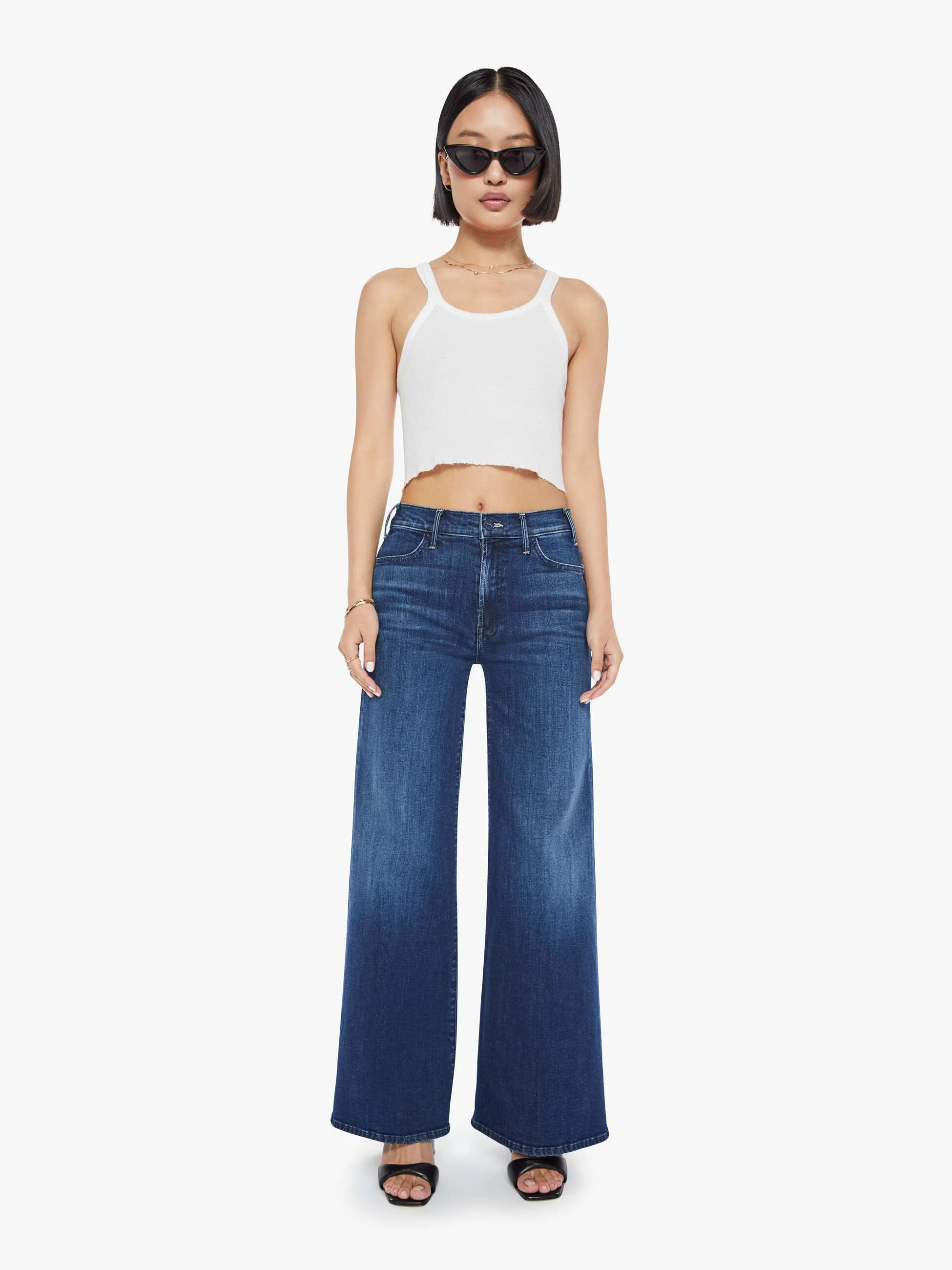 PETITES The Lil Hustler Roller Sneak - Heirloom | Mother Denim