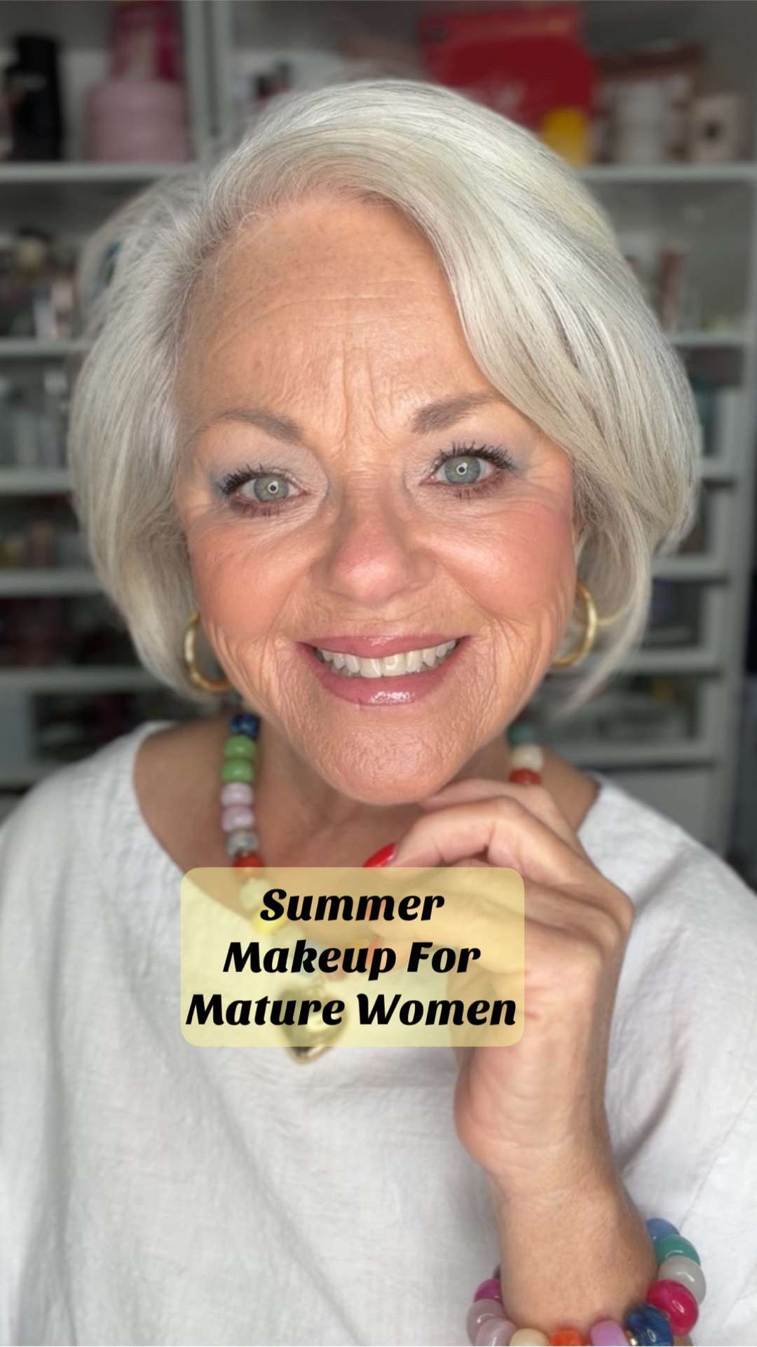💙 MOTIVATIONAL MONDAY — Makeup for Mature Women! 💙
Today I pulled out a GORGEOUS palette that I haven’t used in forever…and YES, ladies — mature women CAN wear blue eyeshadow! 🙌💙✨
One of my personal makeup rules:
Bold eye + bold cheek = nude lip. 💄
And another rule? DON’T BE AFRAID OF COLOR! 🎨
Getting older doesn’t mean our makeup has to become boring, beige or predictable. Wear the blue. Add the shimmer. Try something you haven’t worn in years. Makeup is supposed to be FUN — at every age! 💙
So for this Motivational Monday, I want to know…
✨ What are YOU doing today to stay motivated?

#LTKgrwm #LTKOver40 #LTKBeauty