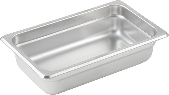 Winco Anti-Jamming Steam Pan, 1/4 by 2 1/2-Inch, Standard Weight | Amazon (US)