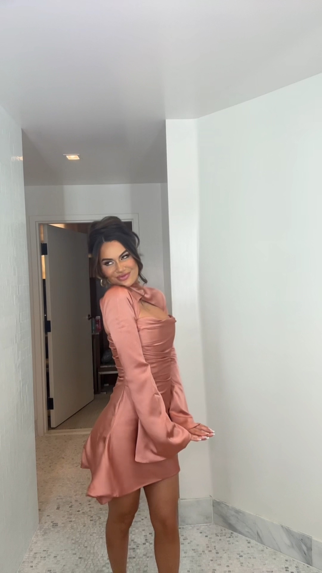 My interview dress for the LIB press junket. 🩷

#LTKVideo #LTKbeauty #LTKstyletip