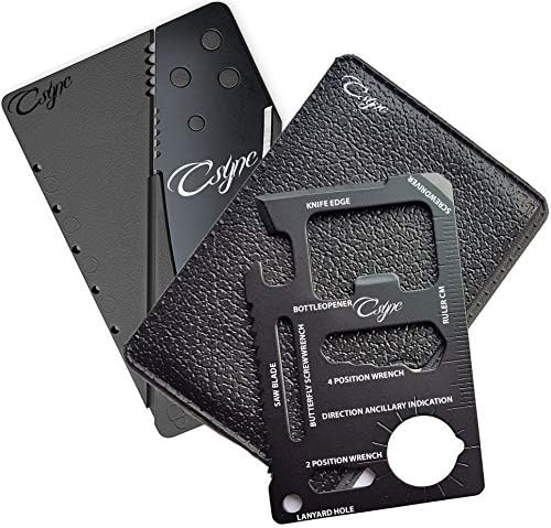 Card Size Multitool and Knife Unique Gifts Set for Men Perfect Fits in Husband Boyfriend Father W... | Amazon (US)