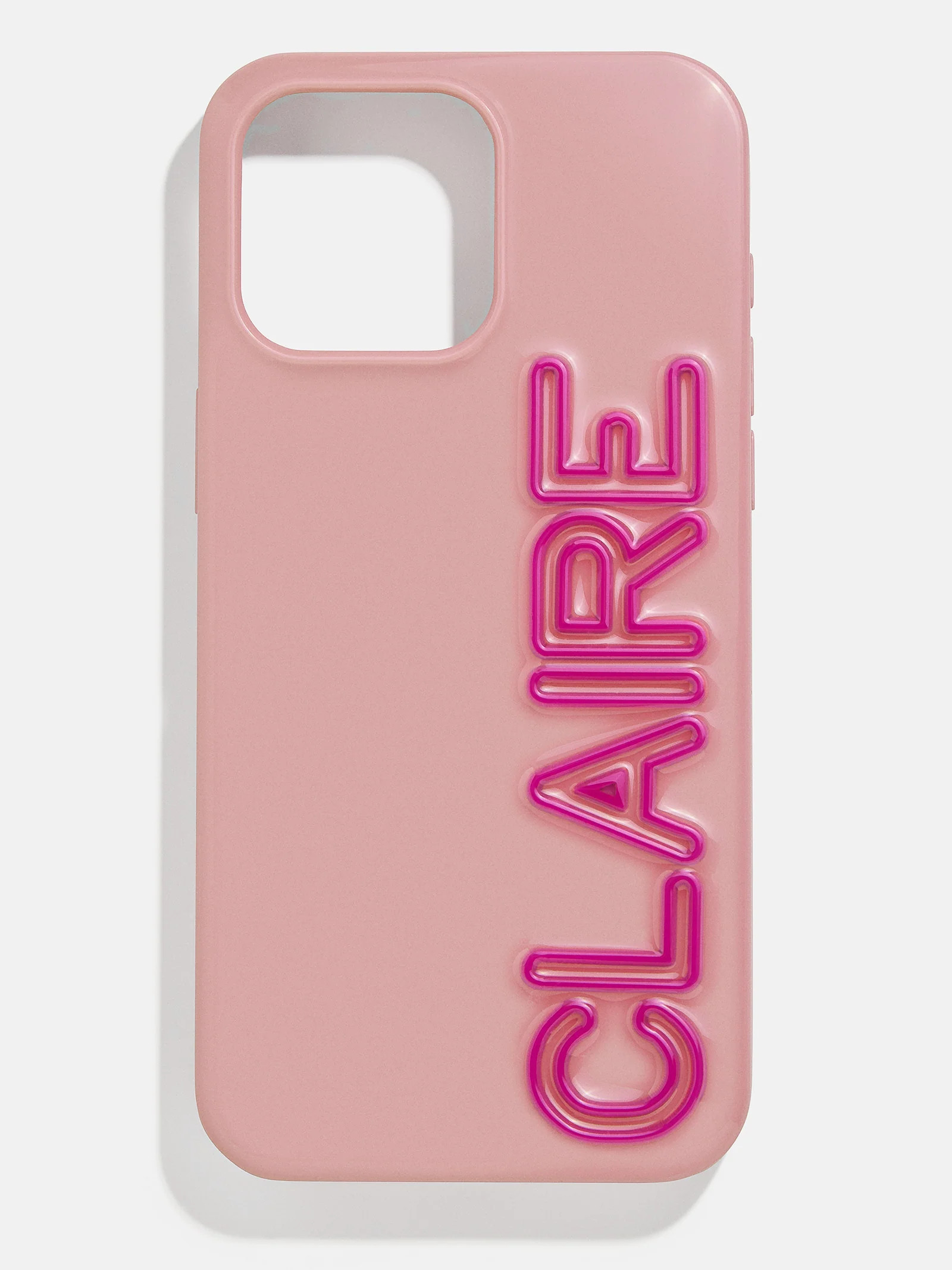 Fine Line Custom Phone Case - Mauve/Magenta | BaubleBar (US)