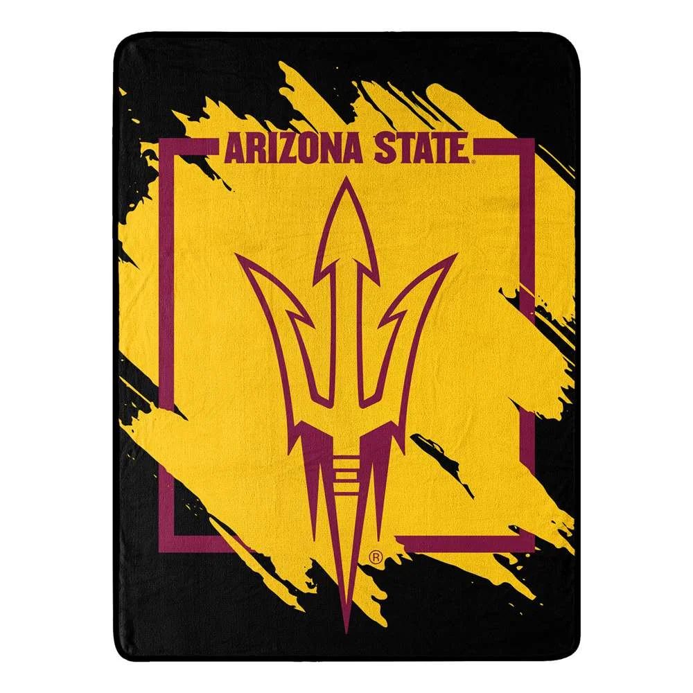 The Northwest Group  Arizona State Sun Devils 46" x 60" Dimensional Micro Raschel Plush Throw Bla... | Walmart (US)