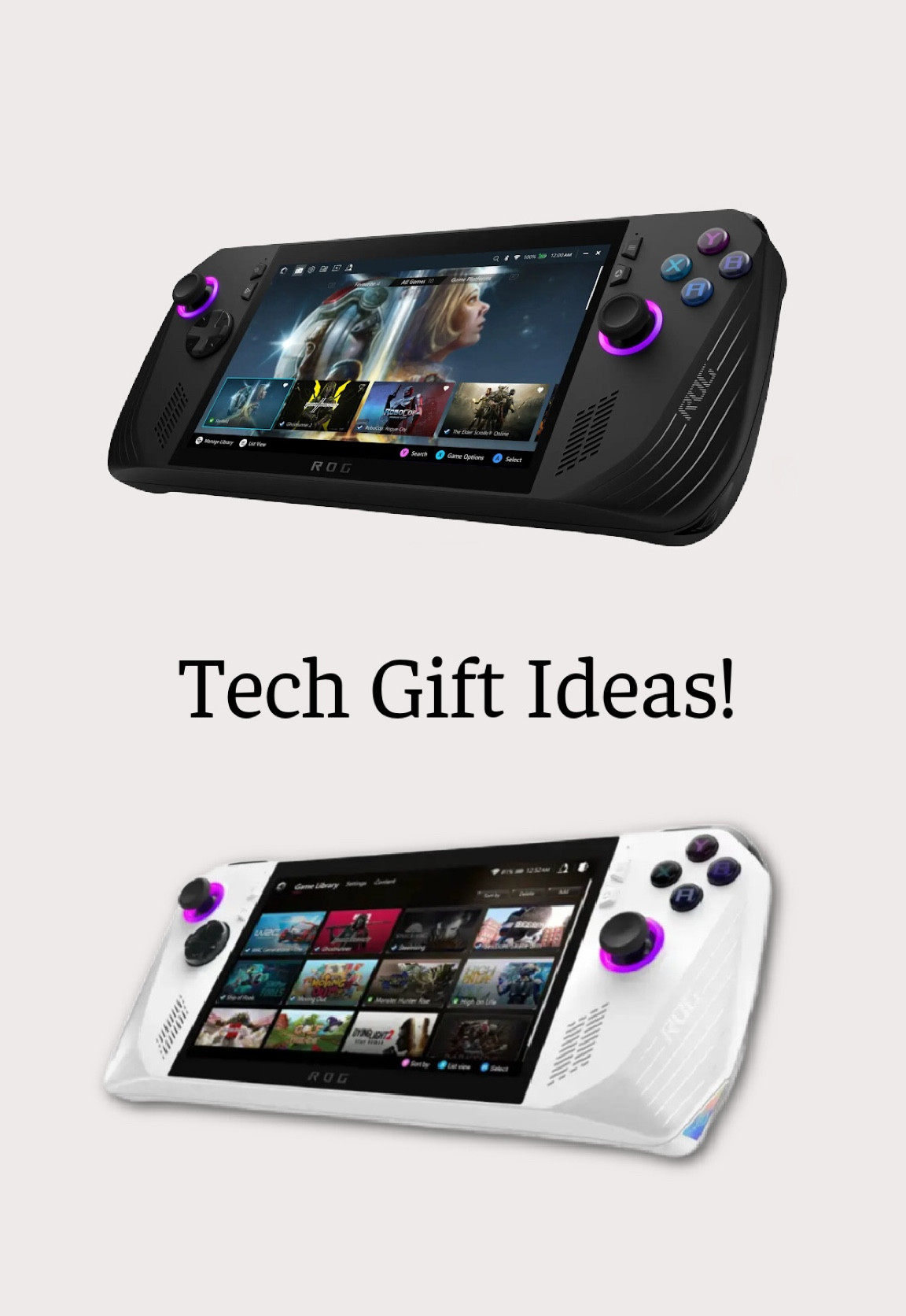 Looking for the ultimate gift for the gamer in your life? The ASUS ROG Ally X has got you covered! 🎮 Access all your game libraries, 3 months of Game Pass included, and it’s perfectly portable for gaming anywhere! 

#BestBuyPartner @bestbuy


#LTKMens #LTKGiftGuide #LTKHoliday