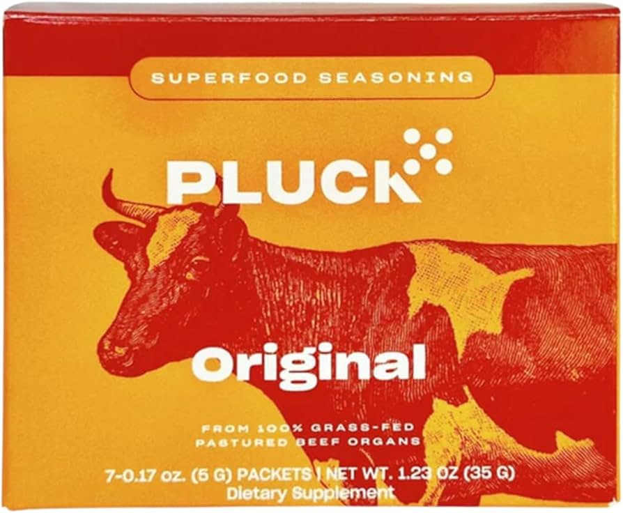 Pluck All-Purpose Organ Meat Blend Seasoning Travel Pack | From Grass-Fed & Grass-Finished Pastur... | Amazon (US)