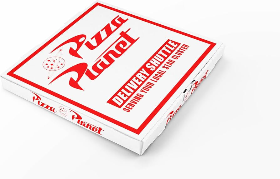 Pizza Planet Box, Large 14" Pizza Box | Amazon (US)