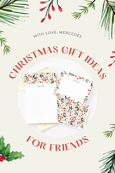 Personalized stationary is great for anyone who likes adding their own touch to things  

#LTKGiftGuide #LTKunder50 #LTKHoliday
