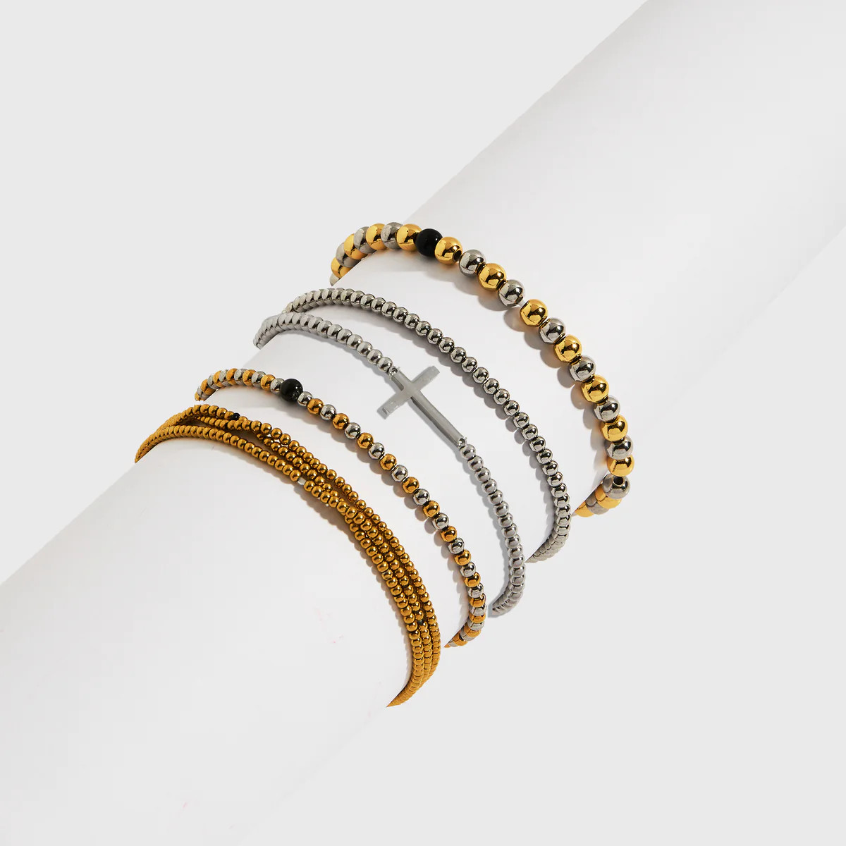 Grace and Gleam Bracelet Stack | Allie + Bess