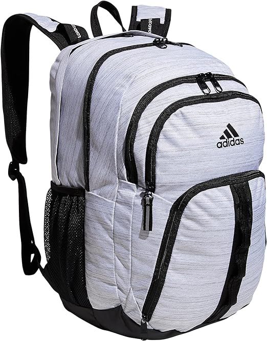 adidas Prime 6 Backpack, Two Tone White/Black, One Size | Amazon (US)