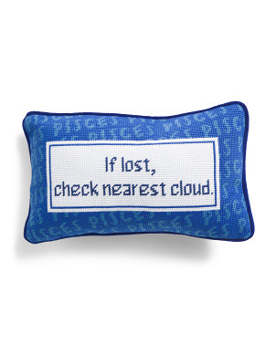9x15 Pisces Needlepoint Pillow | Throw Pillows | Marshalls | Marshalls