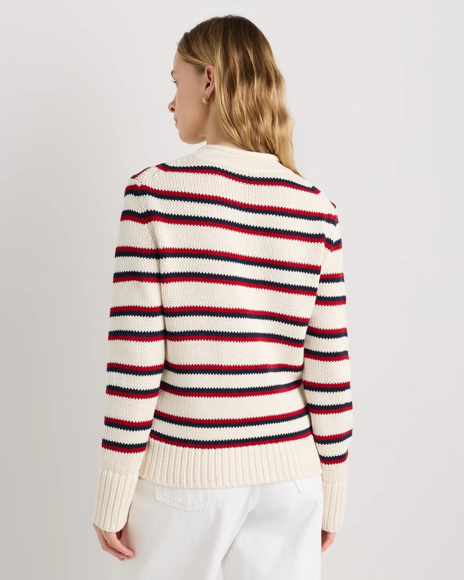 100% Organic Cotton Roll Neck Sweater | Quince