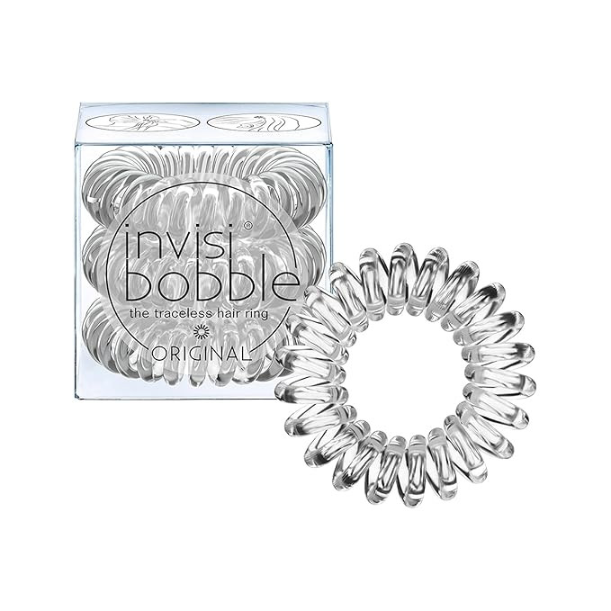 invisibobble Original Traceless Spiral Hair Ties with Strong Grip, Non-Soaking, Hair Accessories ... | Amazon (US)