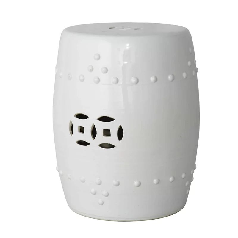 Asa Porcelain Accent Stool | Wayfair North America