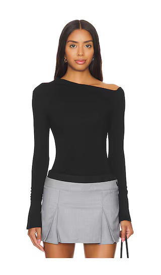 Carys Bodysuit in Black | Revolve Clothing (Global)