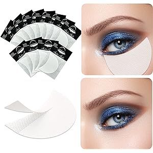 TailaiMei 120 Pcs Professional Eyeshadow Shields for Eye Makeup, Lint Free Eye Pad for Eyelash Ex... | Amazon (US)