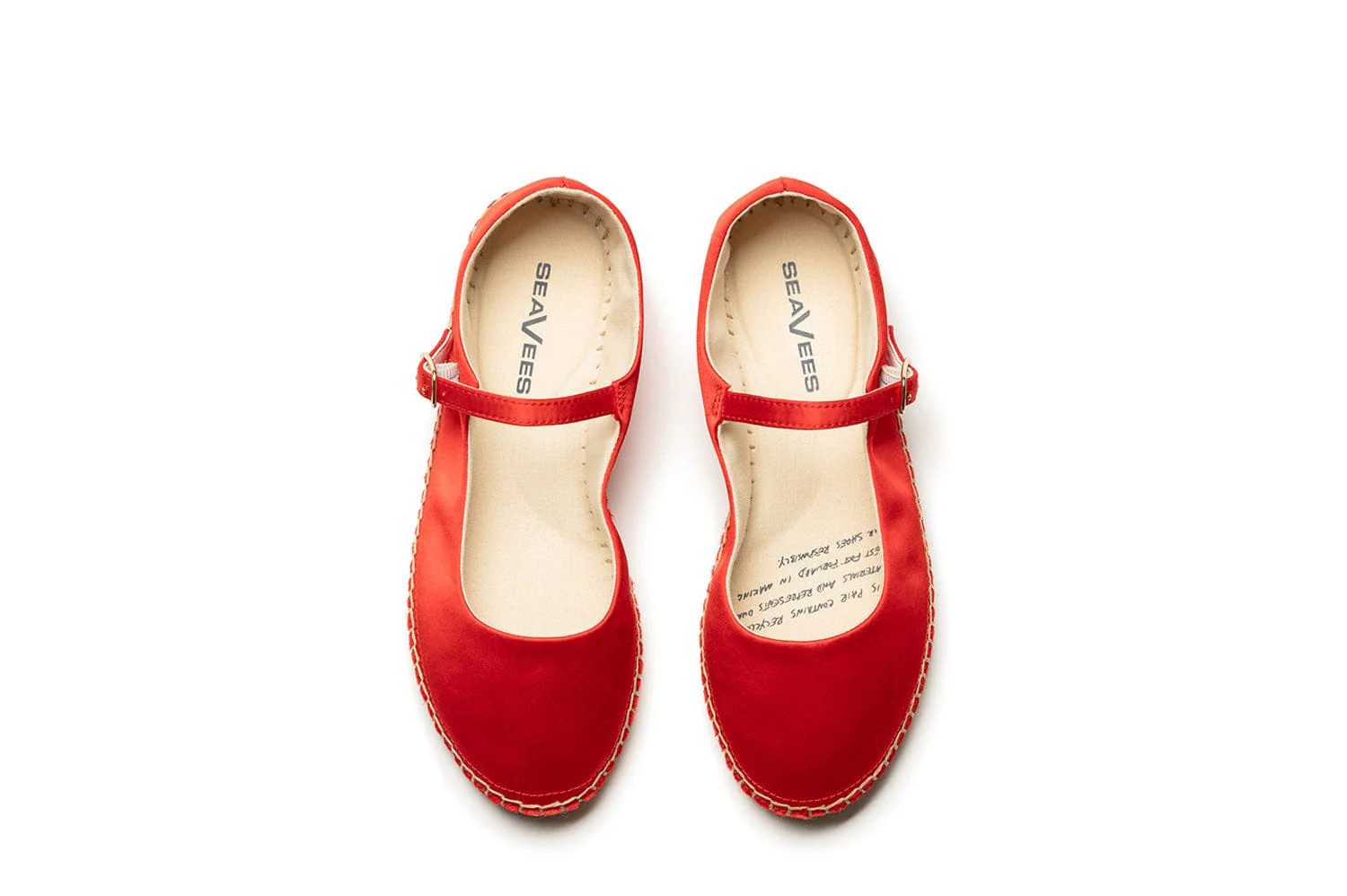 Womens - Miramar Espadrille - Strawberry | SeaVees (US)