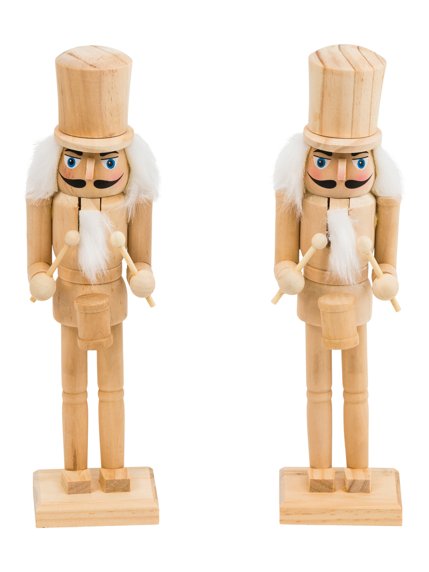 Set Of 2 Wood Nutcracker Decor | TJ Maxx