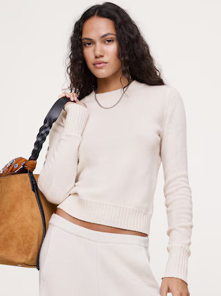 The Fireside Sweater in Merino-Cotton | Banana Republic (US)