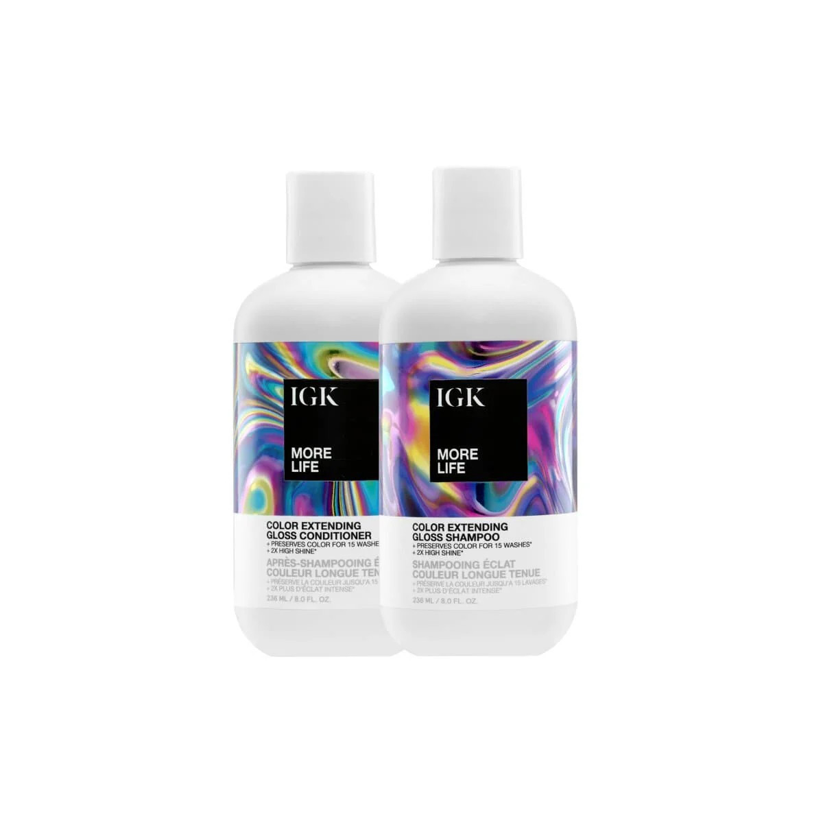 MORE LIFE SHAMPOO & CONDITIONER DUO | IGK Hair
