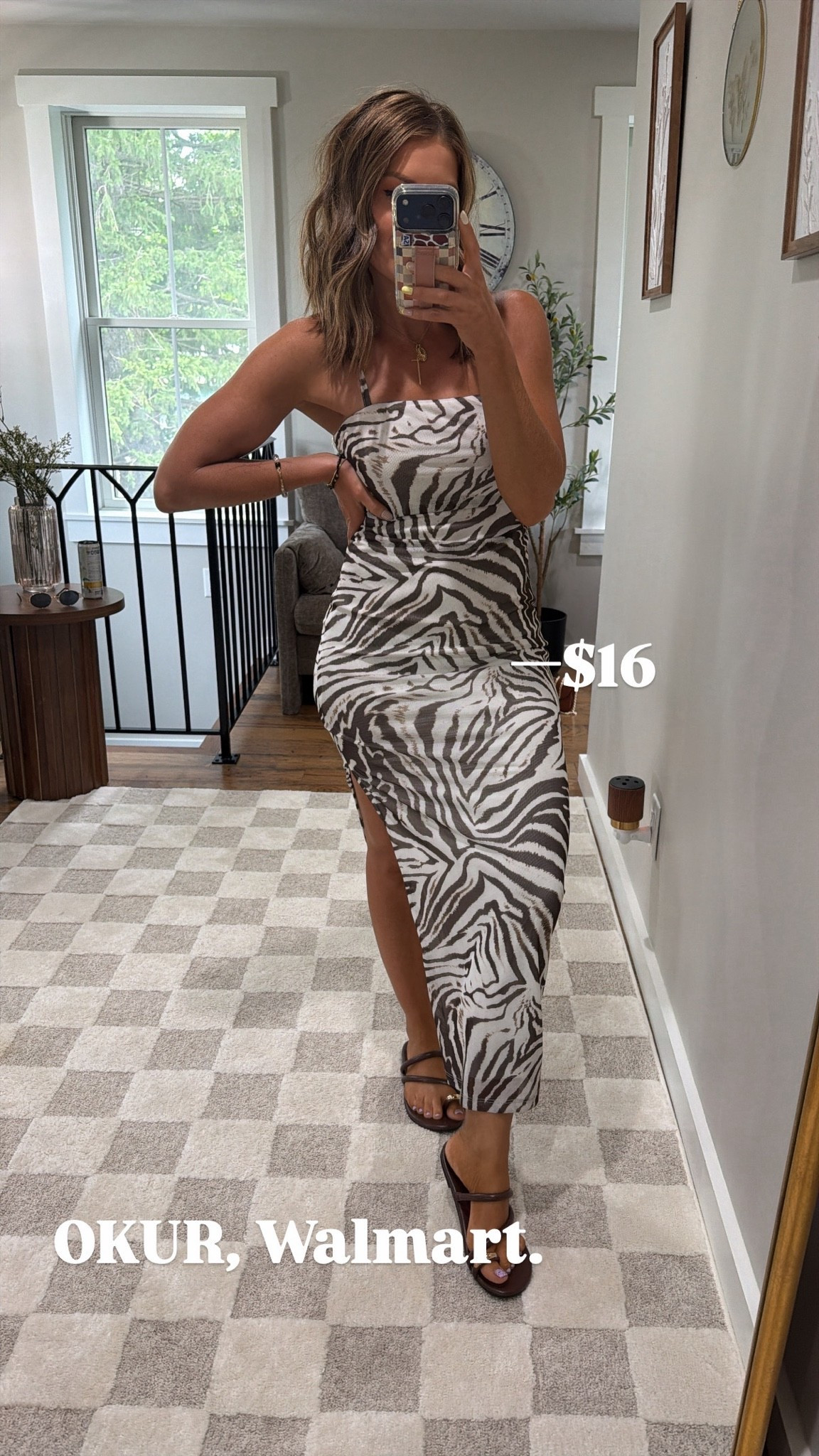 Ok @walmart ! I’m wearing size XS! I got so many compliments on this dress ! 
#walmartfinds #walmartfashion #ootd @walmartfashion