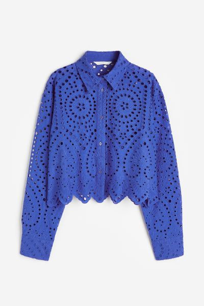 Broderie anglaise shirt | H&M (UK, MY, IN, SG, PH, TW, HK)