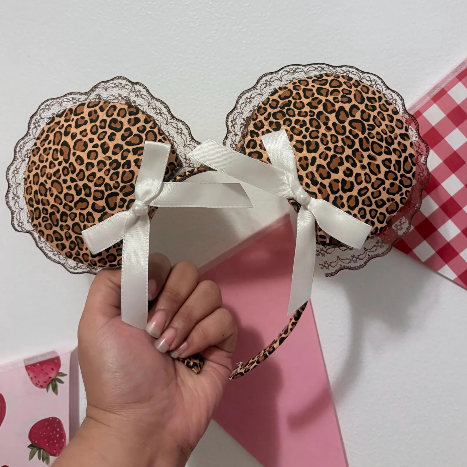 Cheetah/leopard inspired Disney ears | Etsy (Global)