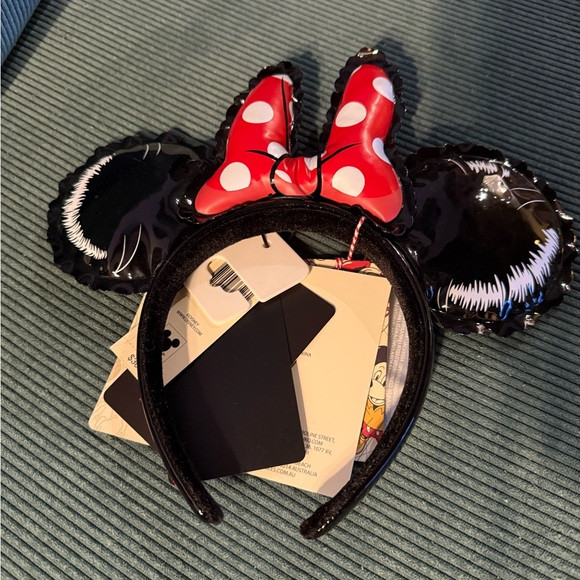 Lounged Disney Black and Red Minnie Mouse Headband- Macys | Poshmark