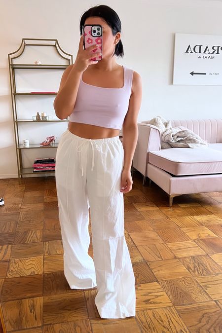 Love these pants but they run oversized - I’m 5’0” for reference though, if you’re taller this is an amazing quality linen pant! 

summer outfits 

#LTKfindsunder50 #LTKstyletip #LTKfindsunder100