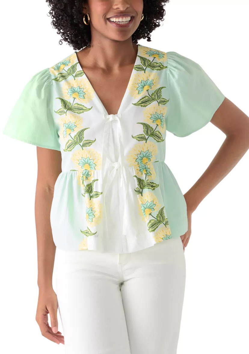 Women's Tie Front Top | Belk