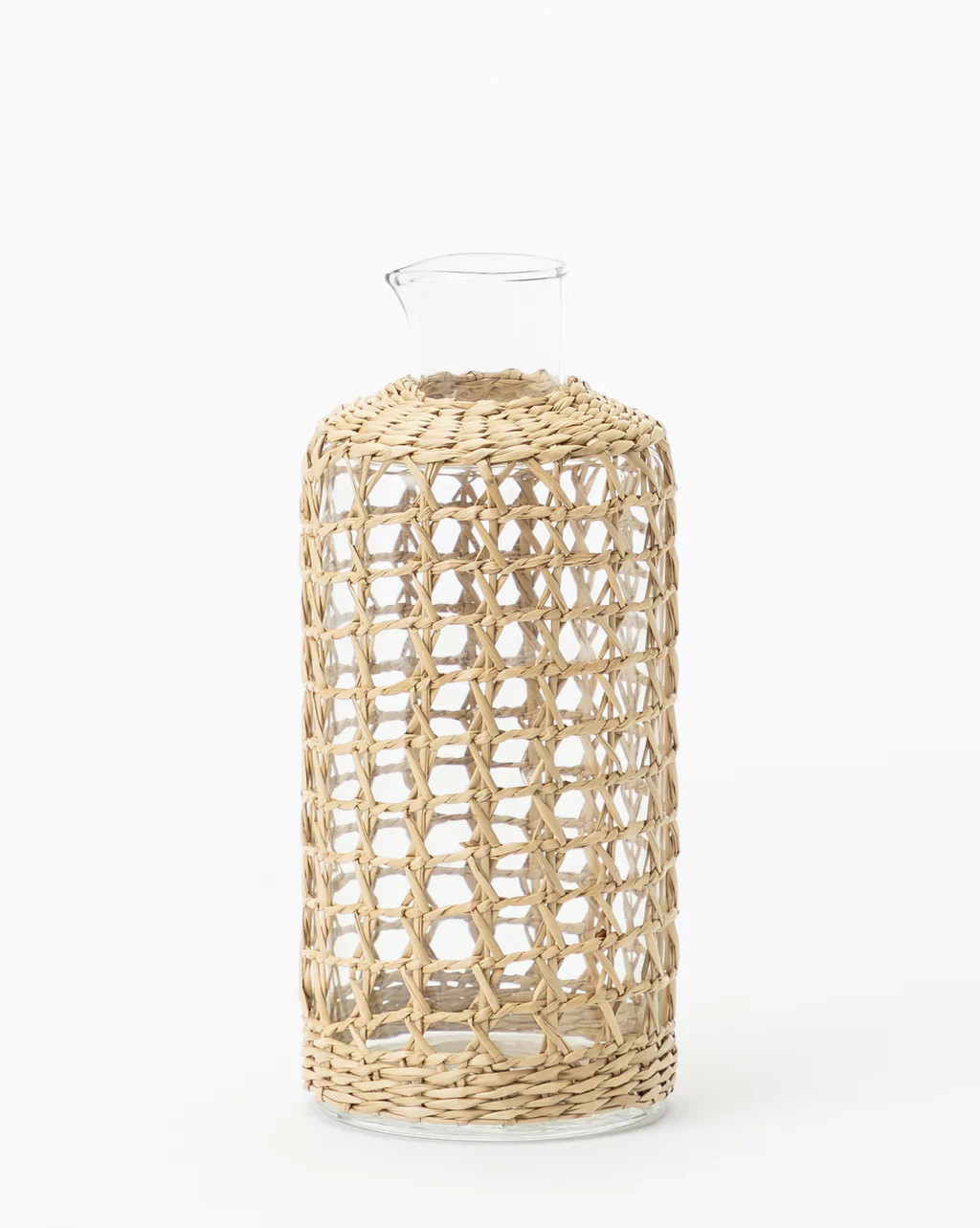 Seagrass Wrapped Carafe | McGee & Co.