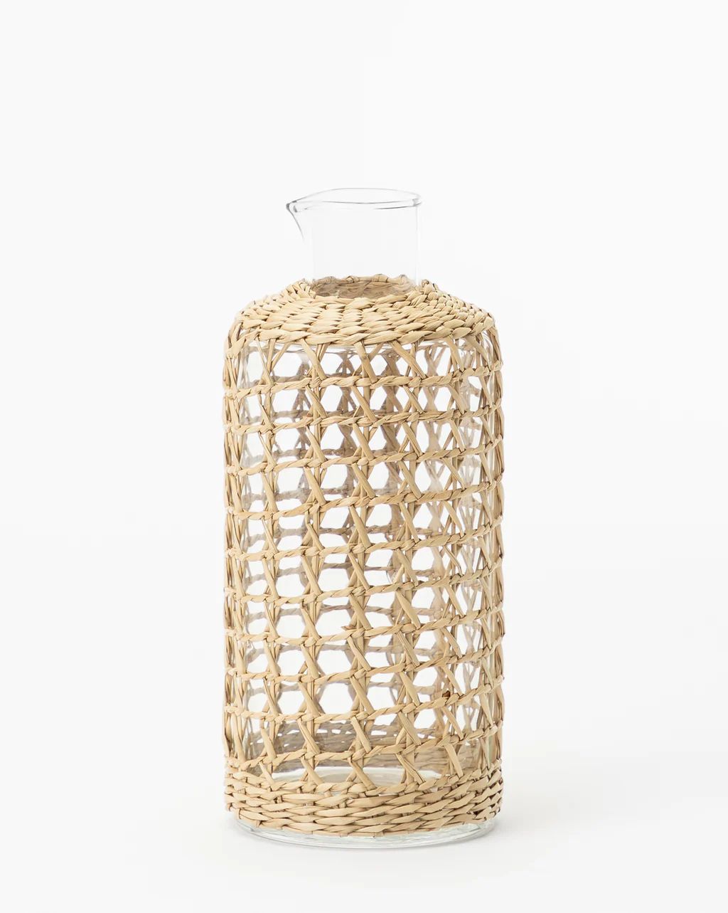 Seagrass Wrapped Carafe | McGee & Co.