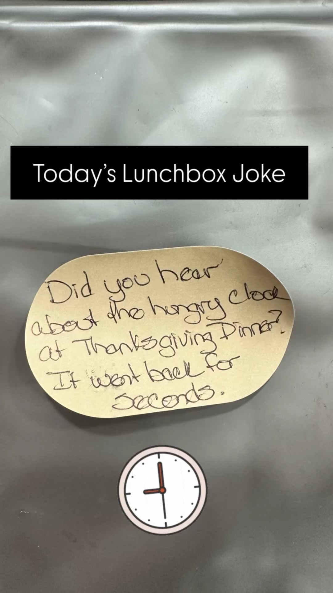 Today’s Lunchbox Joke

#LTKKids #LTKHoliday