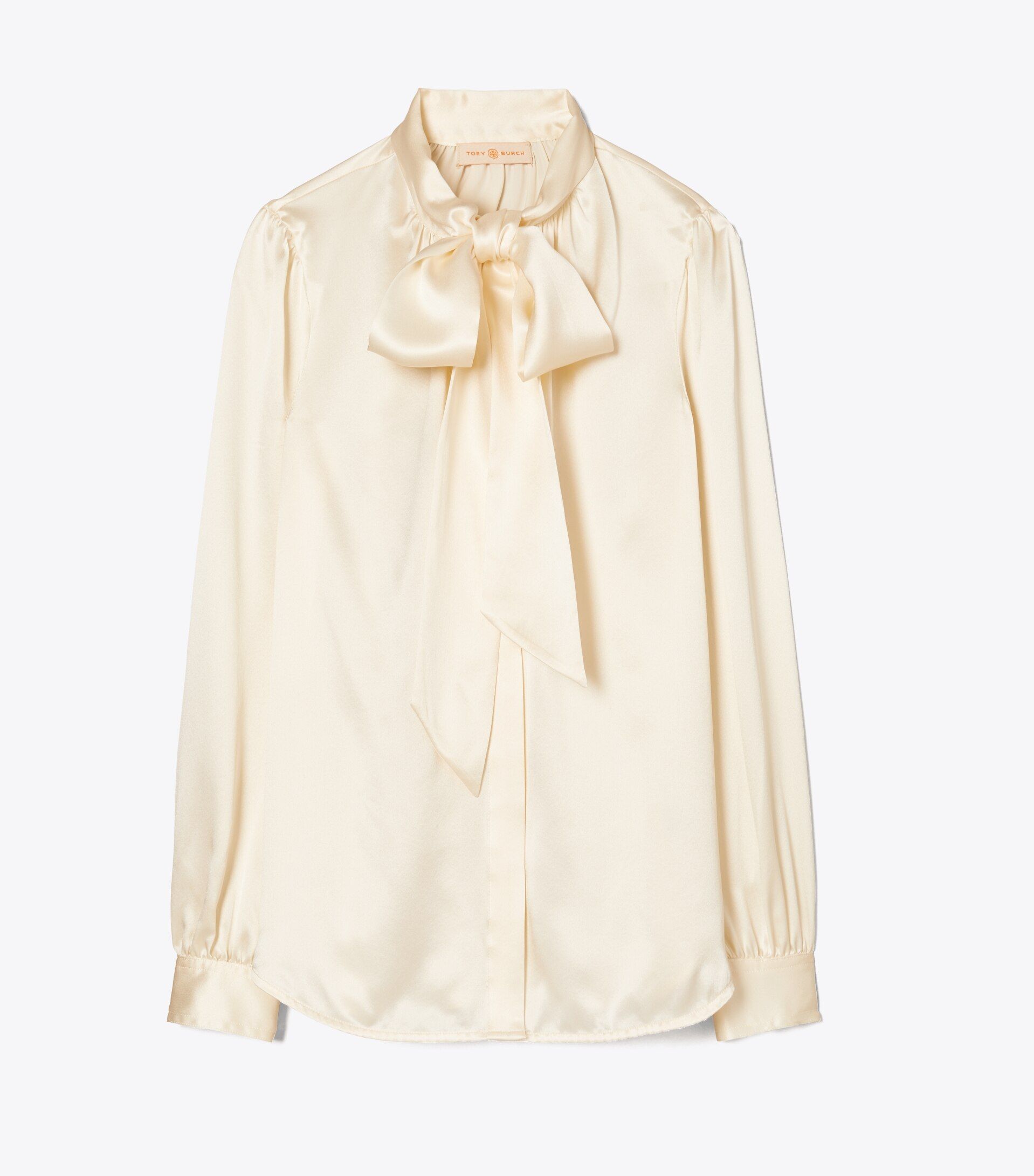 Satin Bow Blouse | Tory Burch (US)