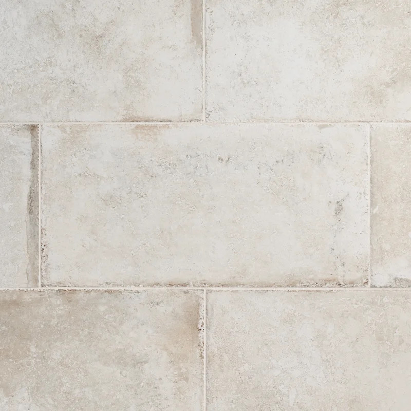 Alcazar 12x24 Travertine Look Matte Porcelain Floor and Wall Tile | Wayfair North America