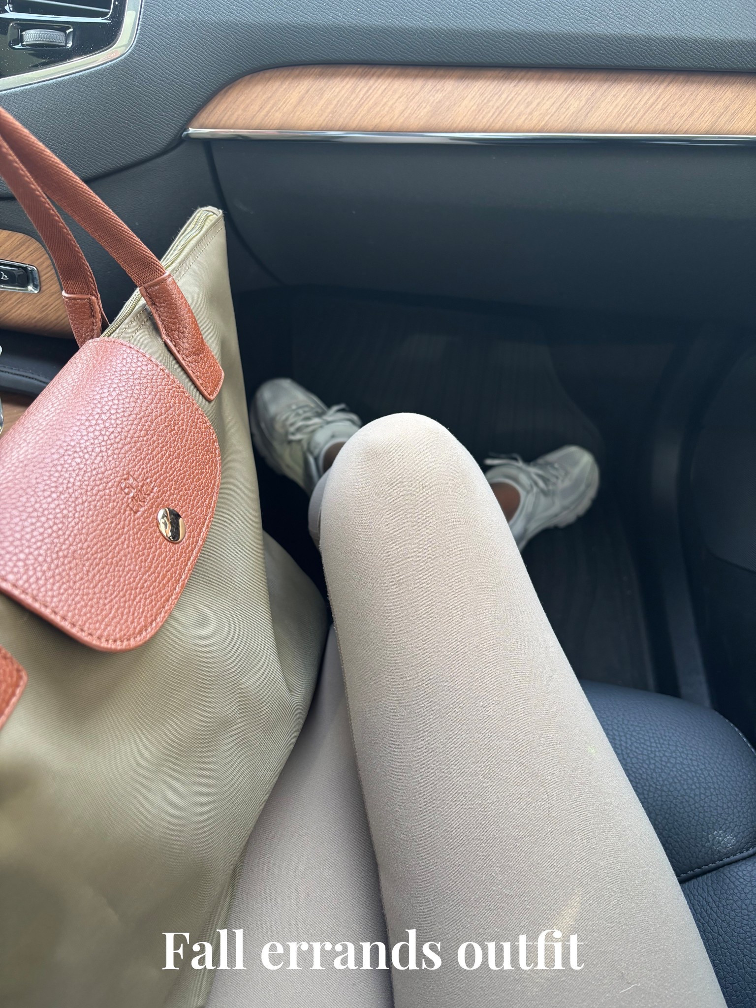 My go to leggings, designer bag look alike, and comfiest Nike sneakers! Wearing with a long sleeve white shirt and a black vest!

Sneakers, fall outfit, longchamp bag, daily bag, errands outfit 

#LTKSeasonal #LTKFindsUnder50 #LTKActive