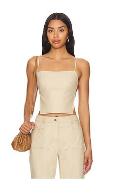 Camila Coelho Rousseau Top in Sand from Revolve.com | Revolve Clothing (Global)
