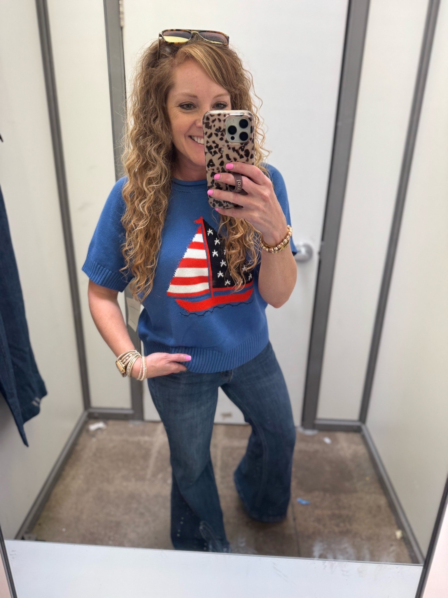 Walmart new Free Assembly arrivals! 🇺🇸❤️💙 

@walmart #walmartpartner #walmartstyle @walmartstyle

Memorial day outfit, Fourth of July outfit, Labor Day outfit, over 40 style, workwear 

Sweater - sized up to Large 
Jeans- size 6

#LTKootd #LTKOver40 #LTKSeasonal