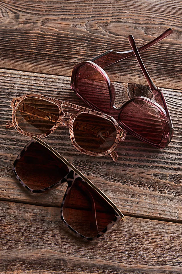Ziggy Polarized Aviator Sunglasses | Free People (Global - UK&FR Excluded)