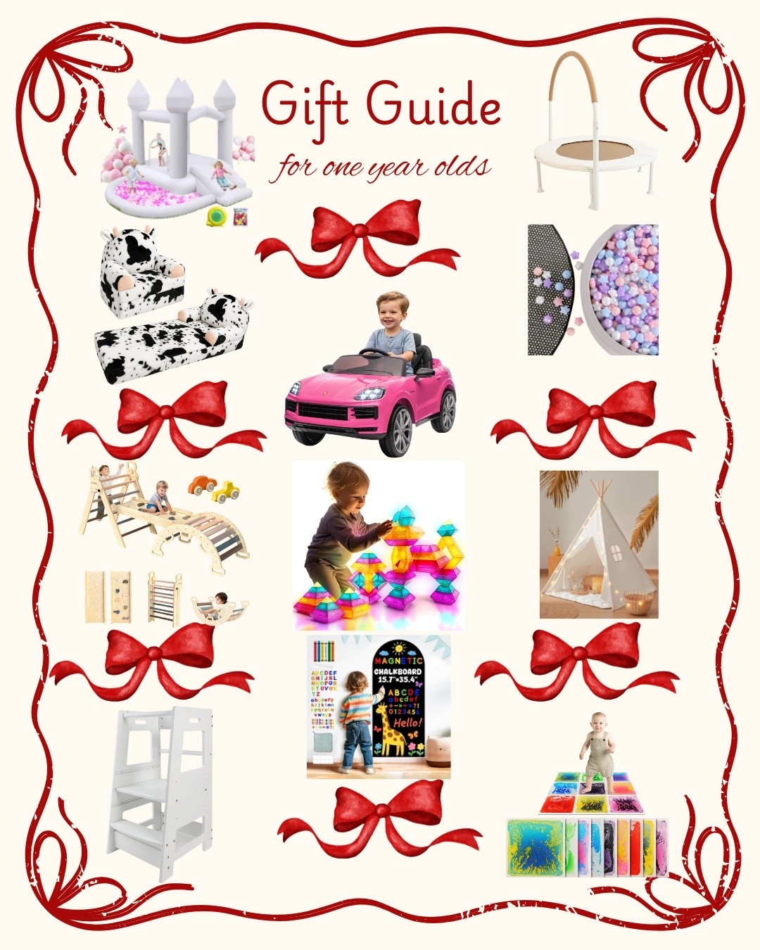 One-year-old gift guide - gift guide from one year-old - one-year-old Christmas list - toddler Christmas list - kid Christmas list

#LTKHoliday #LTKKids #LTKGiftGuide