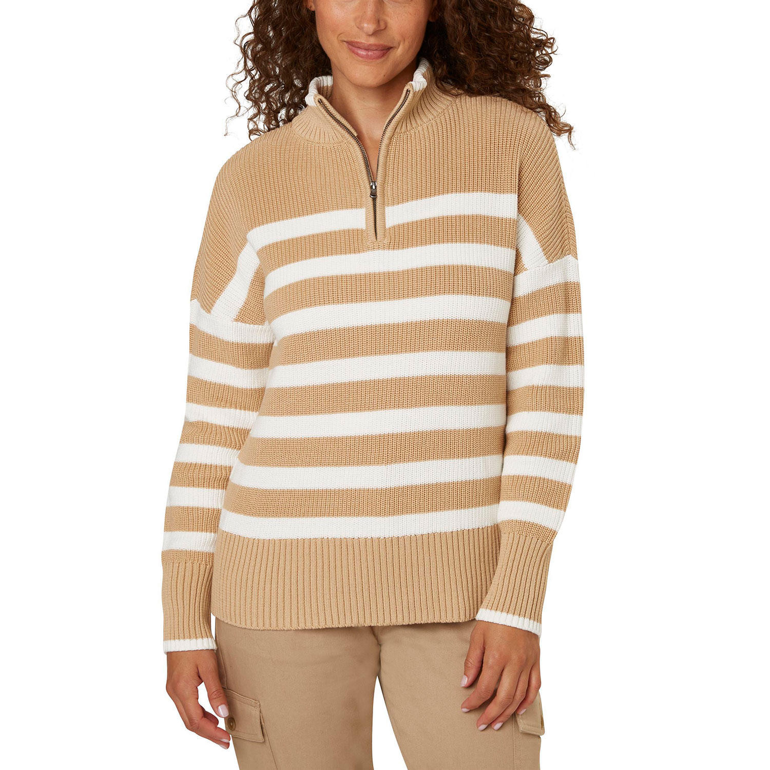 Lands' End Women's Quarter Zip Sweater | Sam's Club