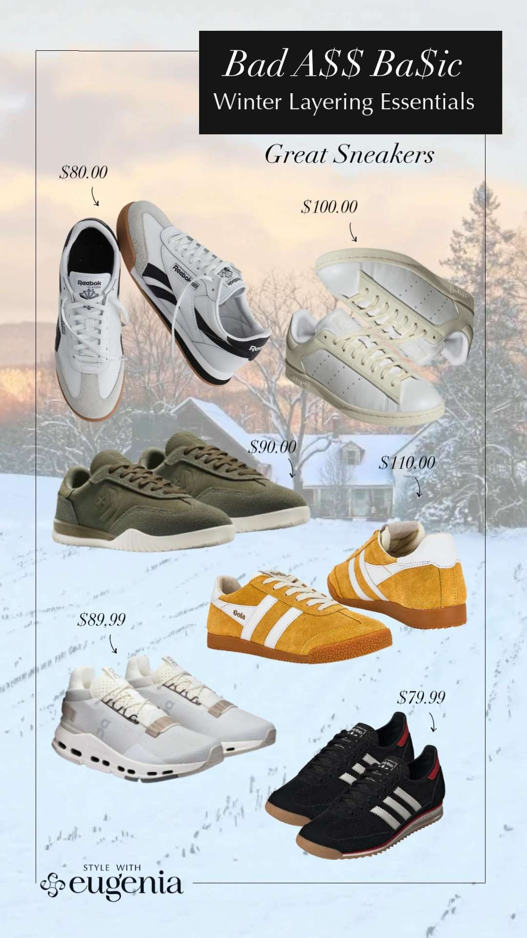Bad A$$ Basic energy starts from the ground up. These are the sneakers you grab when you want comfort but still look pulled together—errands, travel days, casual meetings, and everything in between. Neutral, wearable, and proof that practical doesn’t have to be boring. 

 #LTKGiftGuide #LTKHoliday #LTKootd