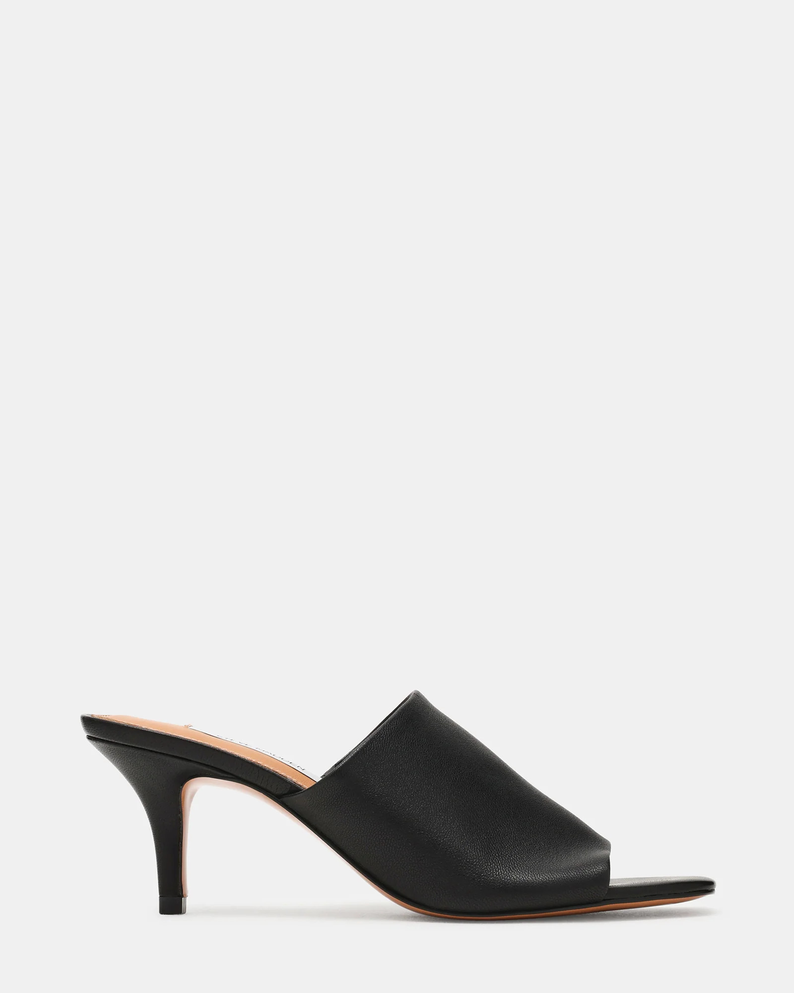 Steve Madden Women's Ciera Mule Heels - Black - Size 5.5 - Leather | Steve Madden (US)