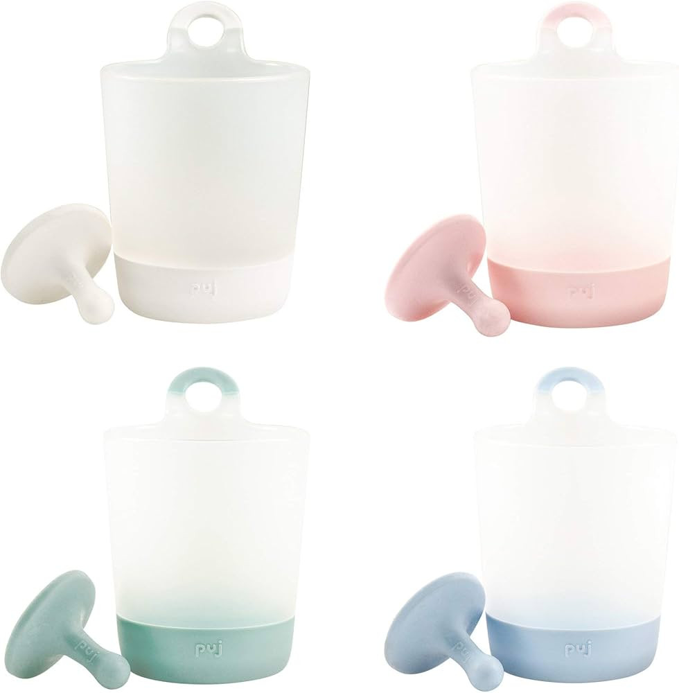 Puj Phillip Cups for Kids - Hangable Training Cups - Rinse-and-Play Reusable Plastic Cups with Gr... | Amazon (US)