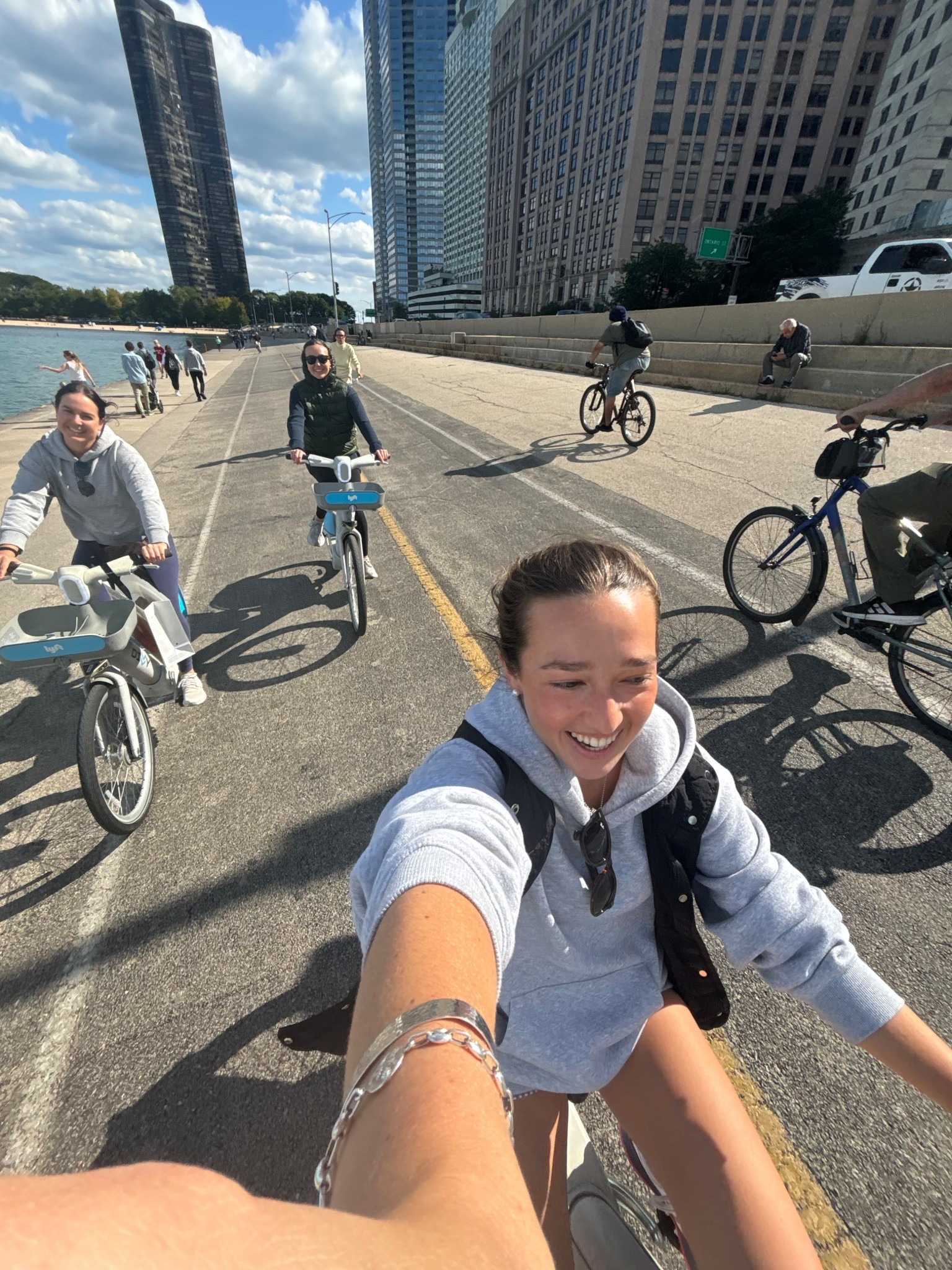 September bike ride! It’s starting to get chilly in Chicago 🥶 

This grey hoodie is my favorite item right now. It’s a men’s BP hoodie from Nordstrom and I want to go get another one. 

#lakefront #bikeride #chicago #fashion #hoodie #vest #fall #nordstrom #rayban #asics

#LTKTravel #LTKActive #LTKStyleTip