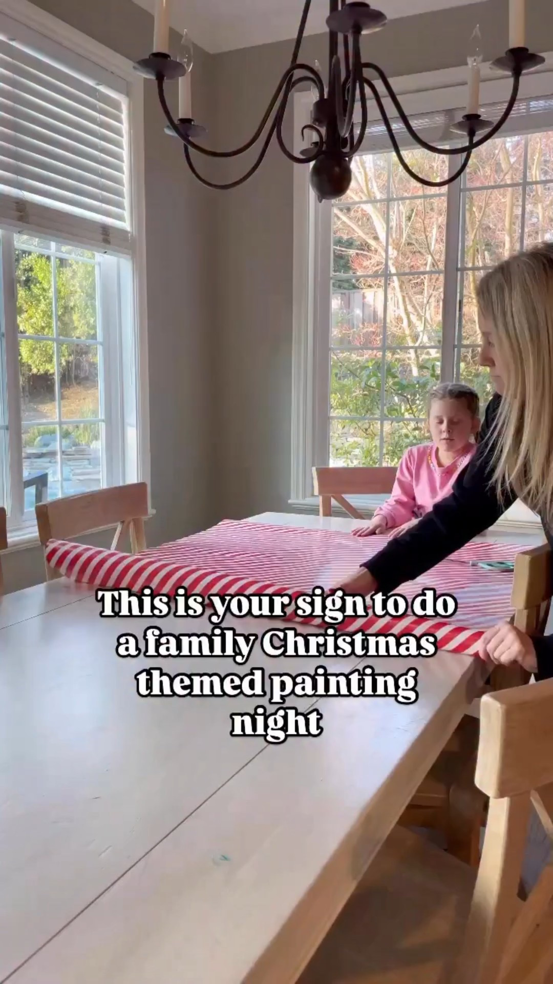 We are 100% doing this again this December. Save this idea to try with your family ❤️

We used wrapping paper as a tablecloth and acrylic paint for painting the canvases. 

#LTKFamily #LTKHoliday #LTKKids