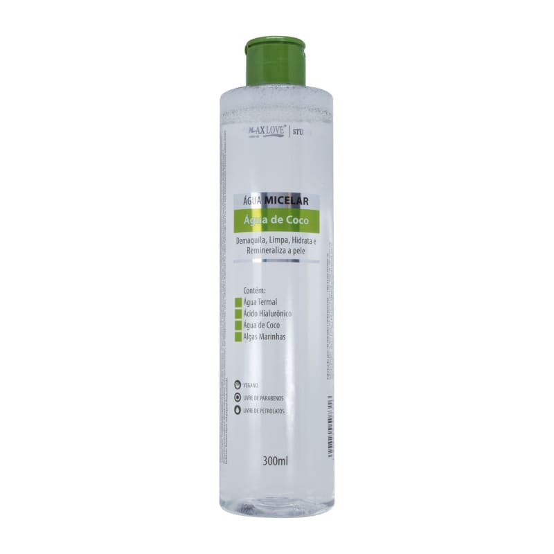 Max Love Água de Coco
        
              - Água Micelar 300ml | Beleza Na Web (BR)